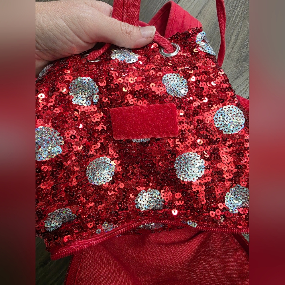 Disney Mini Mouse Sequin Backpack - image 7